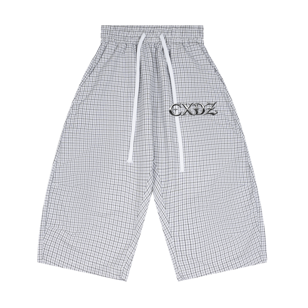 CHOXEN Plaid Capri Shorts