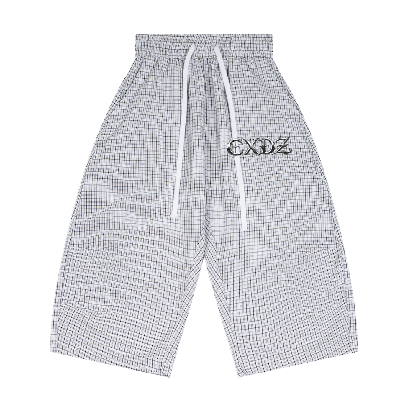 CHOXEN Plaid Capri Shorts